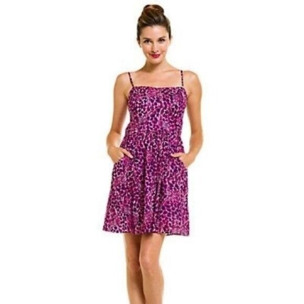 Lilly Pulitzer Anna Lynne Giraffe Print Dress - Size Small